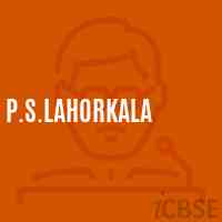 P.S.Lahorkala Primary School Logo