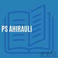 Ps Ahirauli Primary School Logo