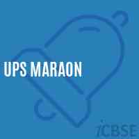 Ups Maraon Middle School Logo