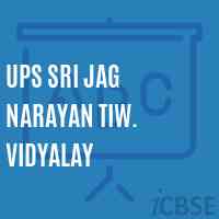 Ups Sri Jag Narayan Tiw. Vidyalay Middle School Logo