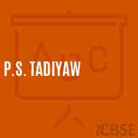 P.S. Tadiyaw Primary School Logo