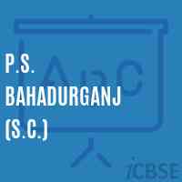 P.S. Bahadurganj (S.C.) Primary School Logo