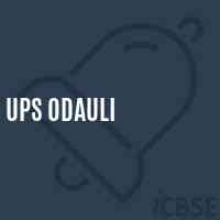 Ups Odauli Middle School Logo