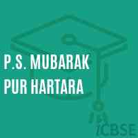 P.S. Mubarak Pur Hartara Primary School Logo