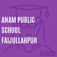 Anam Public School Faijullahpur Logo