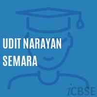 Udit Narayan Semara Middle School Logo