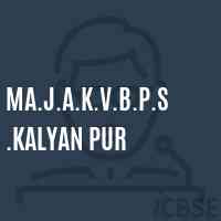 Ma.J.A.K.V.B.P.S.Kalyan Pur Primary School Logo