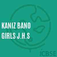 Kaniz Bano Girls J.H.S Middle School Logo