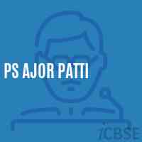 Ps Ajor Patti Primary School Logo