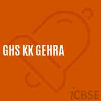 Ghs Kk Gehra Secondary School Logo