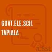Govt.Ele.Sch. Tapiala Primary School Logo