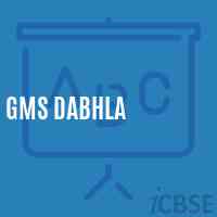 Gms Dabhla Middle School Logo