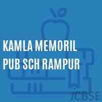 Kamla Memoril Pub Sch Rampur Senior Secondary School Logo