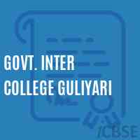 Govt. Inter College Guliyari High School Logo
