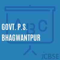 Govt. P.S. Bhagwantpur Primary School Logo