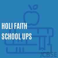 Holi Faith School Ups Logo