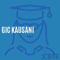 Gic Kausani High School Logo
