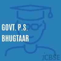 Govt. P.S. Bhugtaar Primary School Logo