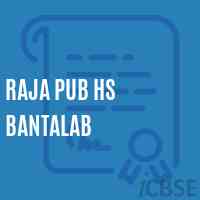 Raja Pub Hs Bantalab Secondary School Logo