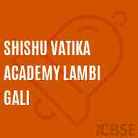 Shishu Vatika Academy Lambi Gali Primary School Logo