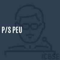 P/s Peu Primary School Logo