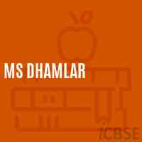 Ms Dhamlar Middle School Logo