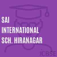 Sai International Sch. Hiranagar Secondary School Logo