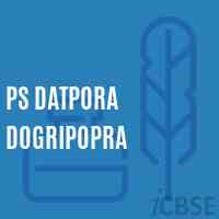 Ps Datpora Dogripopra Primary School Logo