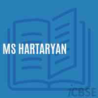 Ms Hartaryan Middle School Logo