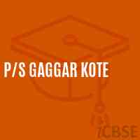 P/s Gaggar Kote Primary School Logo
