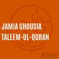 Jamia Ghousia Taleem-Ul-Quran Primary School Logo