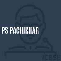 Ps Pachikhar Primary School Logo