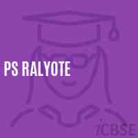 Ps Ralyote Primary School Logo