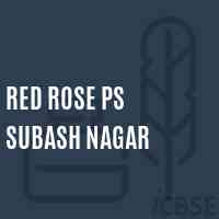 Red Rose Ps Subash Nagar Primary School Logo