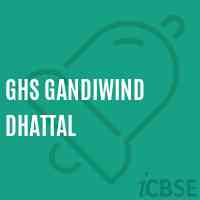 Ghs Gandiwind Dhattal Secondary School Logo
