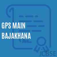 Gps Main Bajakhana Primary School Logo