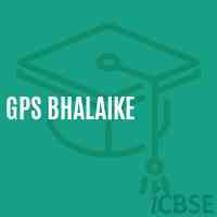 Gps Bhalaike Primary School Logo