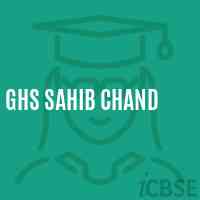 Ghs Sahib Chand Secondary School Logo