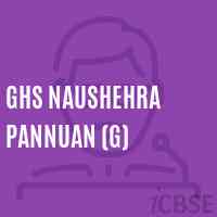 Ghs Naushehra Pannuan (G) Secondary School Logo