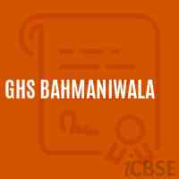 Ghs Bahmaniwala Secondary School Logo