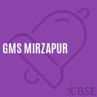 Gms Mirzapur Middle School Logo