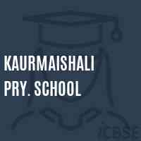 Kaurmaishali Pry. School Logo