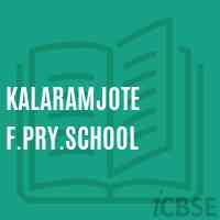 Kalaramjote F.Pry.School Logo