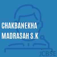 Chakbanekha Madrasah S.K School Logo