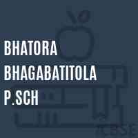 Bhatora Bhagabatitola P.Sch Primary School Logo
