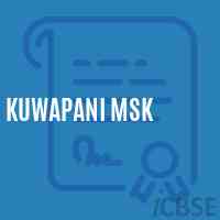 Kuwapani Msk School Logo