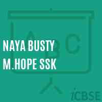 Naya Busty M.Hope Ssk Primary School Logo