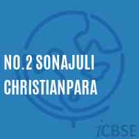 No.2 Sonajuli Christianpara Primary School Logo