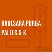 Bholsara Purba Palli S.S.K Primary School Logo