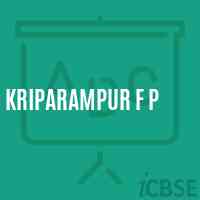 Kriparampur F P Primary School Logo